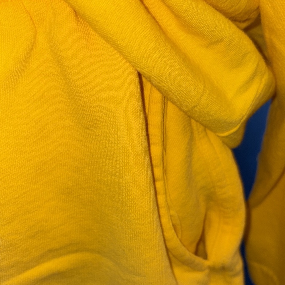 RARE - Fred Hayman Beverly Hills Yellow Hoodie + Shorts Set – Size M EUC - Picture 7 of 13